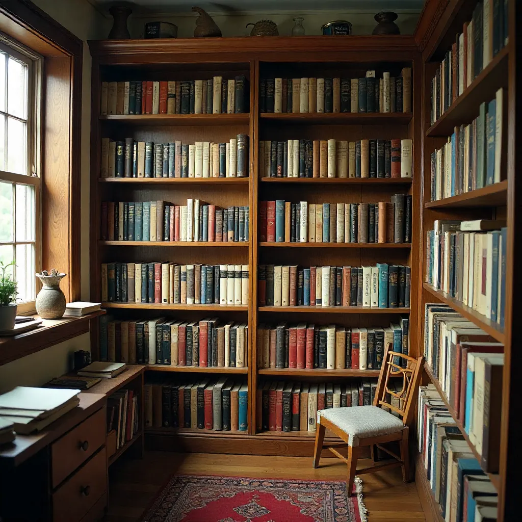 Home library organization