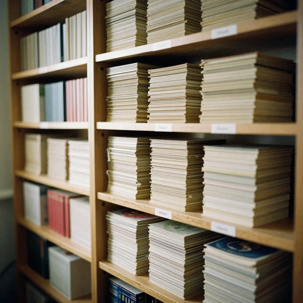 Book organization methodology